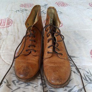 Frye Lace-Up Booties